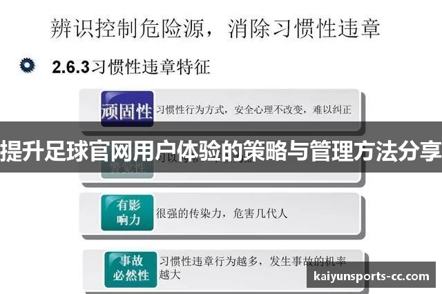 提升足球官网用户体验的策略与管理方法分享